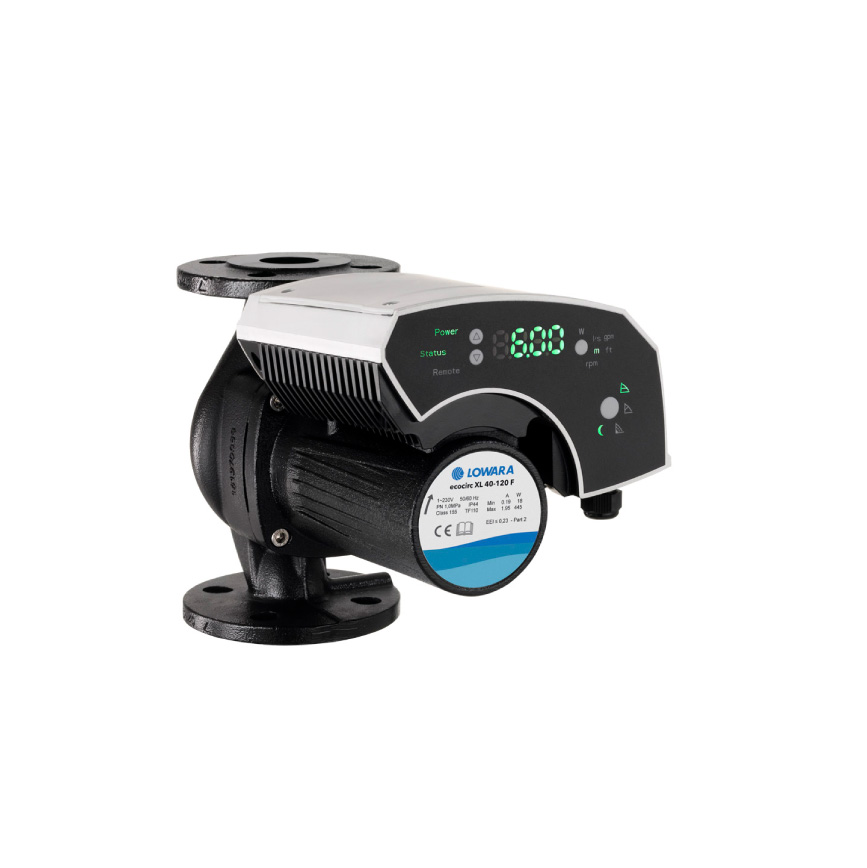 Lowara - ecocirc XL and XLplus : Inline & Circulator Pumps (EN norm)